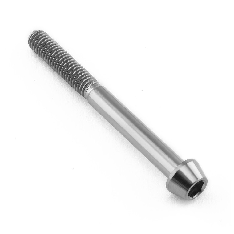 Vis BTR conique en Titane M5 x (0.8mm) x 50mm