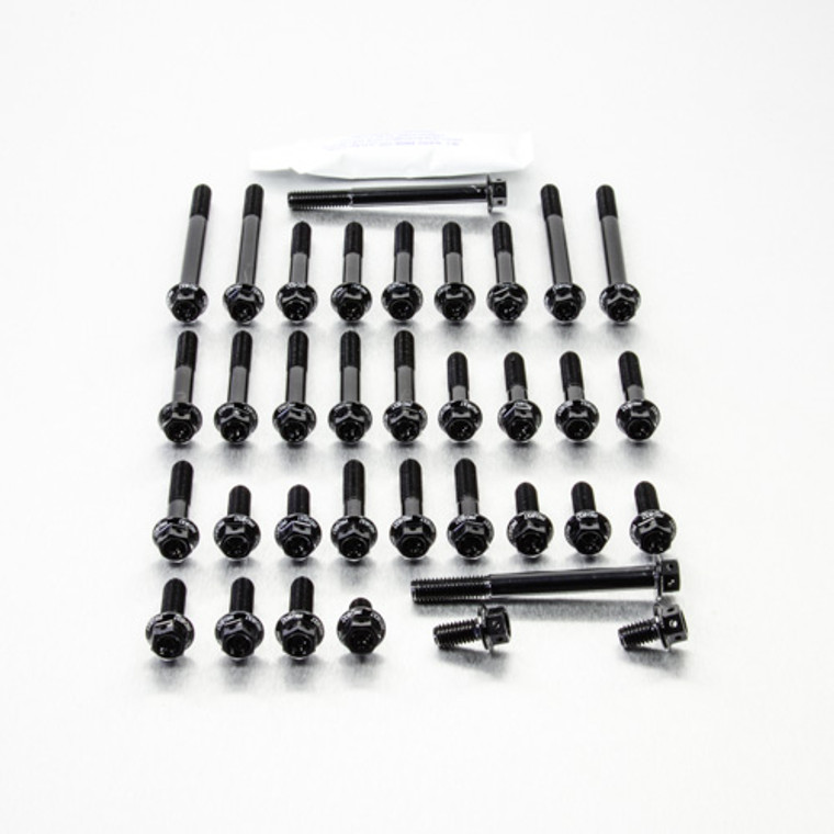 Kit Visserie Moteur Aluminium Honda MSX125 Grom Race Spec Noir