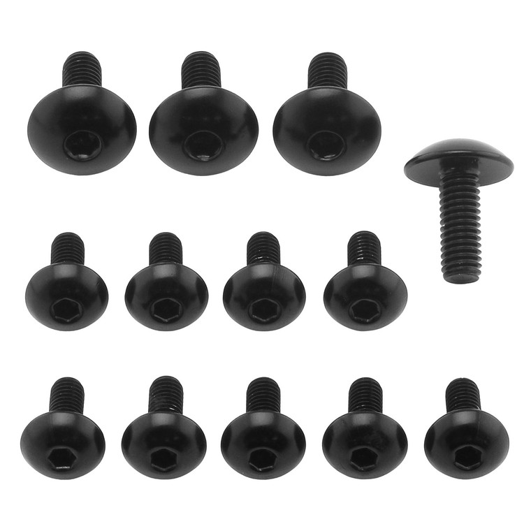 Kit Visserie Carenage en Aluminium Ducati Scrambler Noir