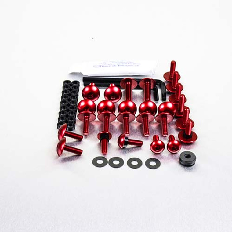 Kit Visserie Carenage en Aluminium SL Falco 1000 99+ Rouge