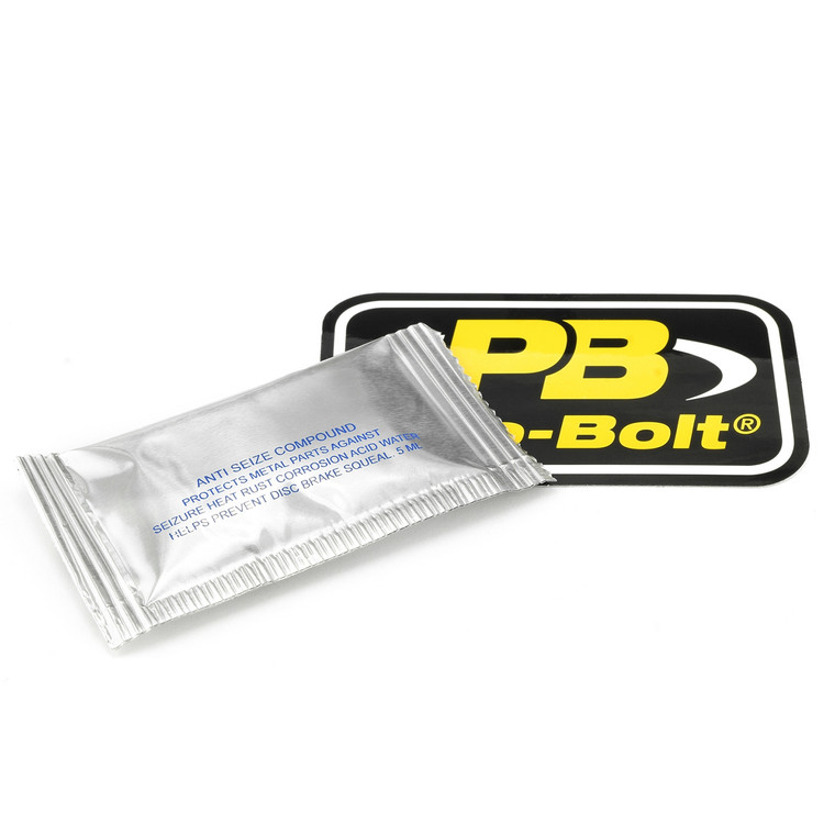 Sachet de 5 ml de graisse au cuivre et autocollant Pro-Bolt