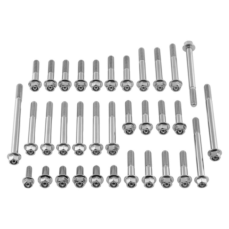 Kit Visserie Moteur Inox GSXR600-750 K6-K10 Hex à  Bride