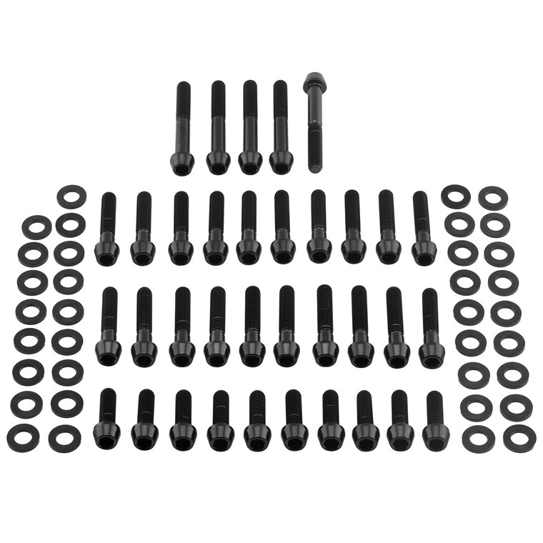 Kit Visserie Moteur Titane Yamaha MT09 Noir