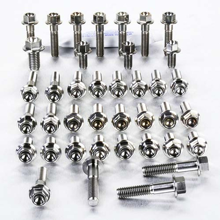 Kit Visserie Moteur Titane YZF1000 R1 Flanged Hex Head