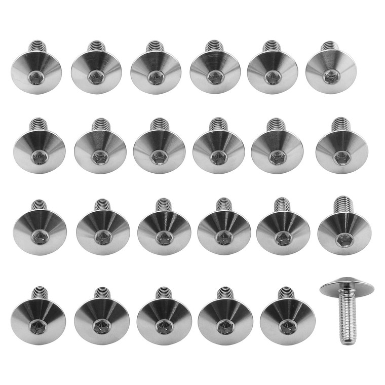 Kit Visserie Carenage en Titane ZX6R Ninja 09-11