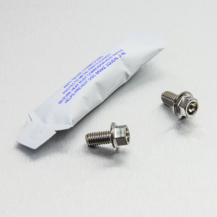 Kit visserie Fixation Maître Cylindre de frein Arrière Acier Inoxydable Hex à  Bride