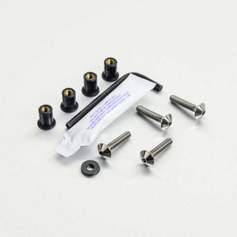 Kit visserie Bulle en Titane 4 Vis