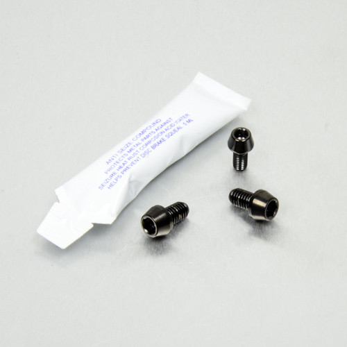 Kit visserie guidon en Inox Noir