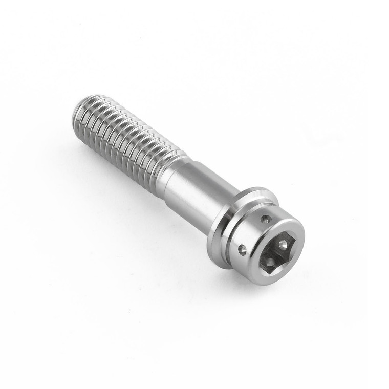 Kit vis bas de fourche en Acier Inoxydable Tête Cylindrique Perforée À Bride
