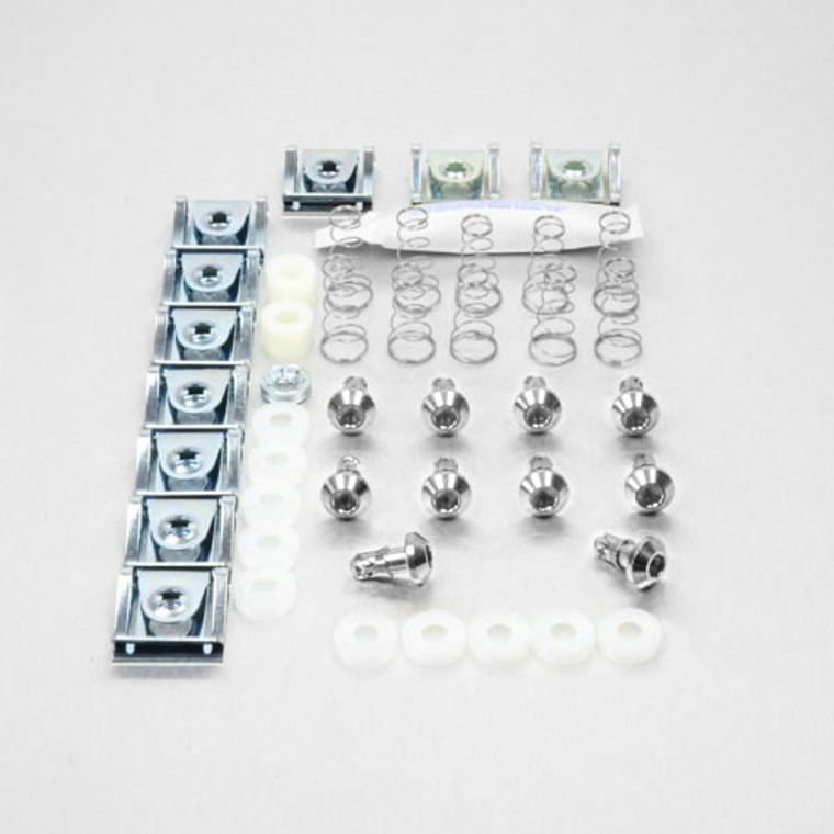 Attache rapide en Inox Clef Allen 14mm & Slide-On Clips Paquet x10