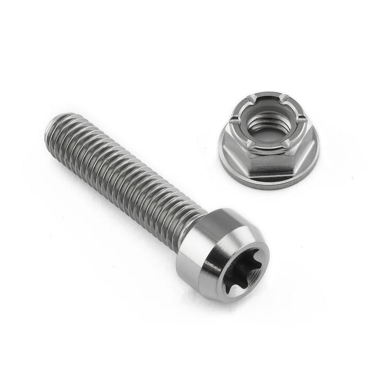 Kit visserie fixation echappement Titane Torx