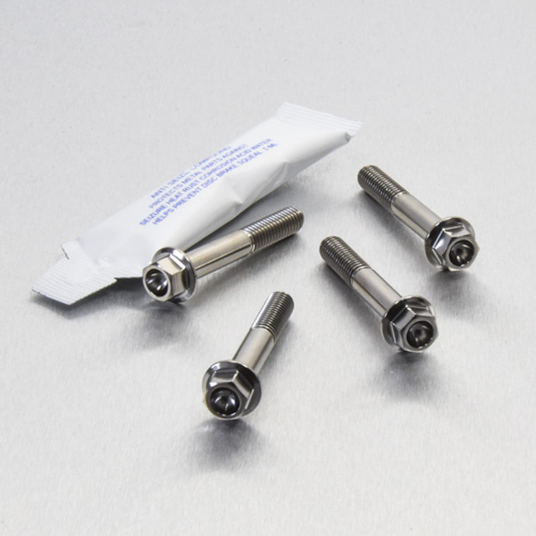 Kit visserie fixation bas de fourche en Titane