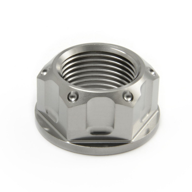 Ecrou d'axe en Titane à  Bride Arriêre M20 x (1.50mm)