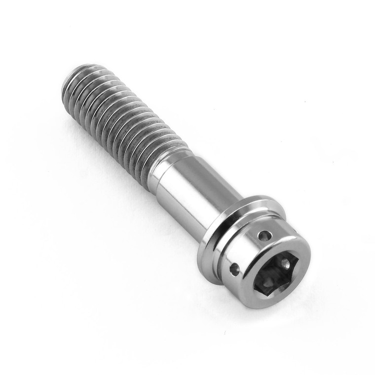 Titanium Flanged Socket Cap Race Spec M8x(1.25mm)x35mm