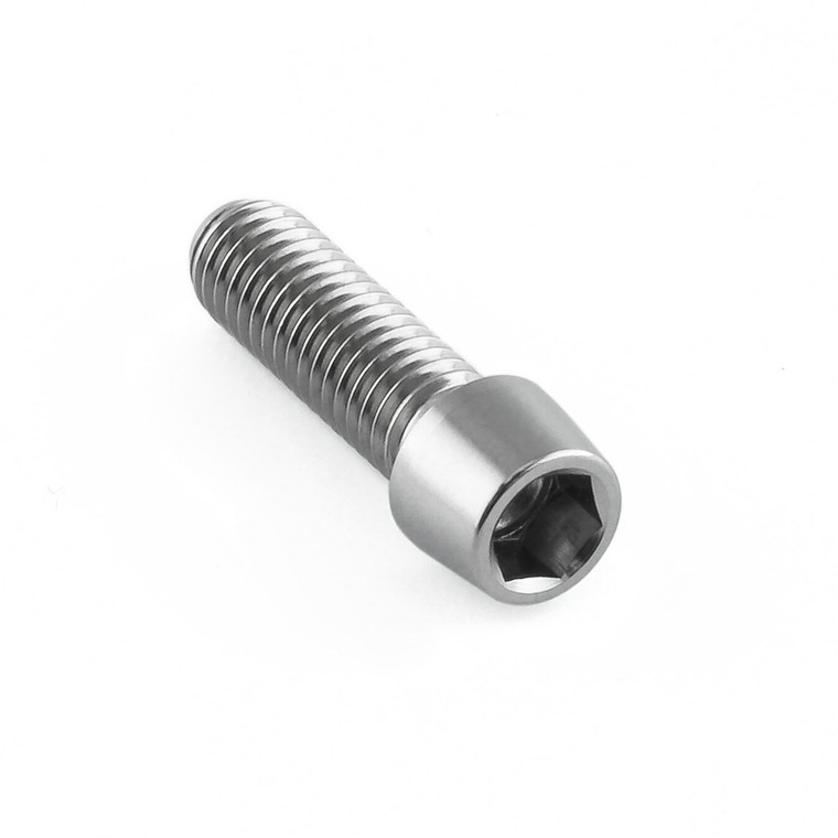 Vis BTR conique en Titane M5x(0.80mm)x16mm (7mm tête)