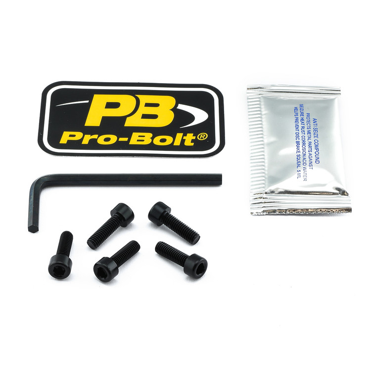 Kit vis trappe de reservoir en Aluminium Kawasaki Noir