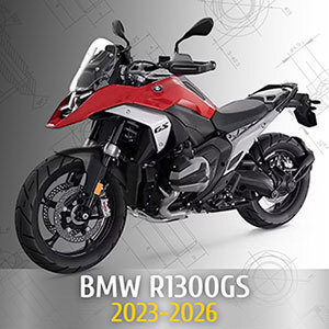 Kit de fixation moto BMW R1300GS 2023-2026