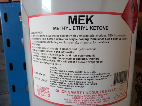 Methyl Ethyl Ketone 20L