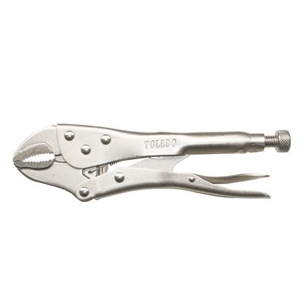 VG250 - LOCK-GRIP PLIERS - CURVED JAW 250MM