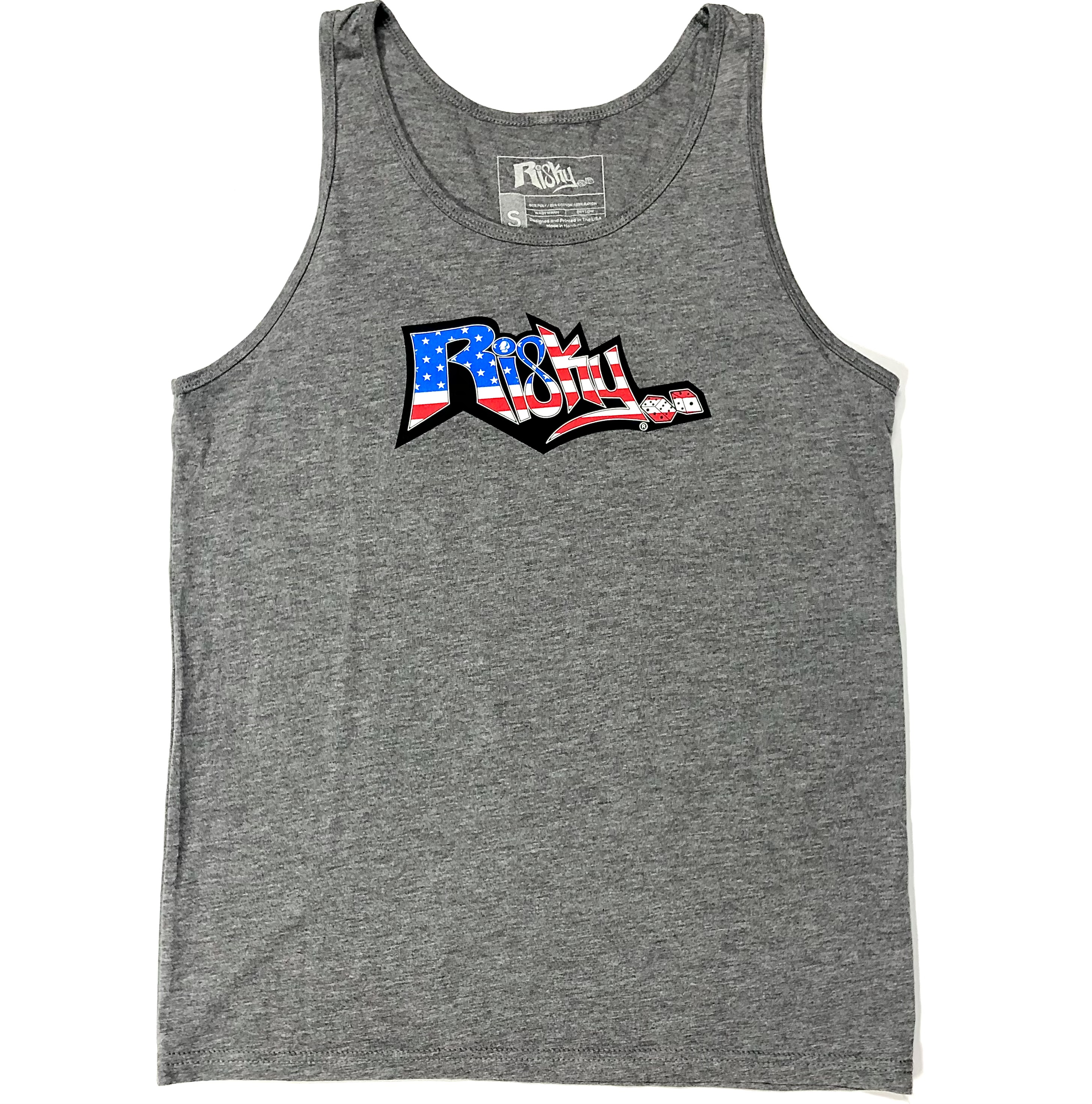 USA Risky® Gray Tank - Risky®
