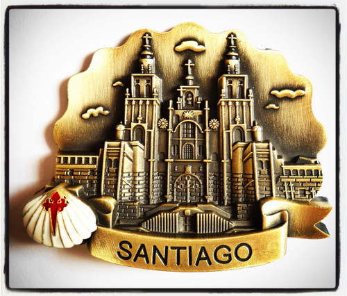 Santiago de Compostela Cathedral Fridge Magnet