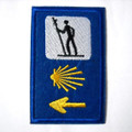 Camino de Santiago Pilgrim Cloth Patch St James 3 Road Marker