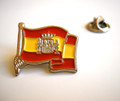 Spanish Flag Lapel Pin Spain España Emblem 