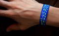 Camino de Santiago Fabric Pilgrim Wristband