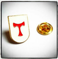 Tau / St Anthony Cross Lapel Pin