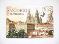 Santiago de Compostela Camino Way Souvenir Magnet