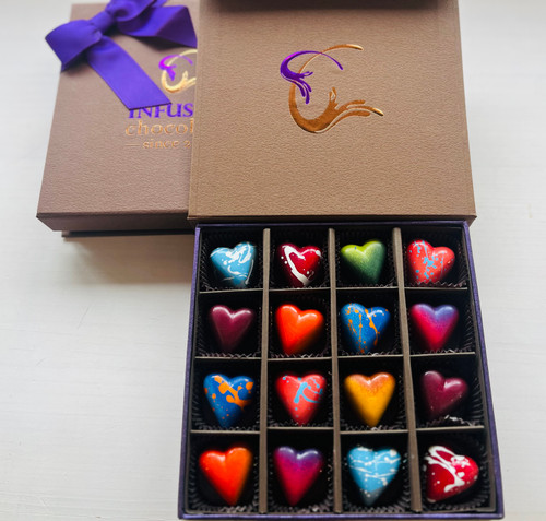 Chocolate Truffles - 16 Piece Valentine's Assortment