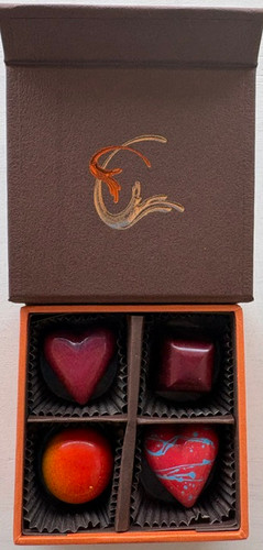 Fruit Forward - Bright Vibrant fruit flavors paired beautifully with fine chocolate