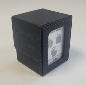 The Guardian Deck Box Black/Purple The Guardian Deck Box Black/Purple