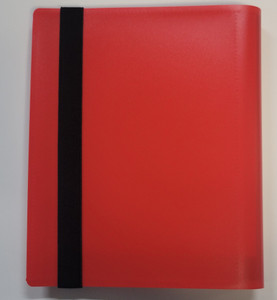 Red 4-Pocket PP Binder Red 4-Pocket PP Binder
