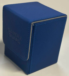 The Lockbox Deck Box - Blue/Grey The Lockbox Deck Box - Blue/Grey