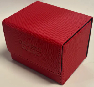 The Coffer Deck Box - Red/Black The Coffer Deck Box - Red/Black