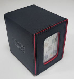 The Guardian+ (Plus) Deck Box - Black/Red The Guardian+ (Plus) Deck Box - Black/Red
