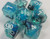 Deep Jellyfish Critters Resin 7 Dice Set
