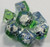 Sleeping Panda Critters Resin 7 Dice Set