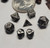 3 sets 21 piece Metal Mini Micro Dice 6mm D&D Dungeons and Dragons