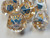 Blue Whale Critters Resin 7 Dice Set