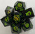 Jungle Venom Dragon Eyes Resin 7 Dice Set