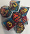 Drowning Rage Dragon Eyes Resin 7 Dice Set