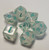 Stardust Relic Aquamarine 7 Piece Acrylic Dice Set