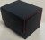 The Coffer Deck Box - Black/Red