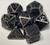 Steampunk Steel Metal 7 Dice Set