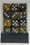 Black & Gold Marble Acrylic 12mm D6 Dice Set