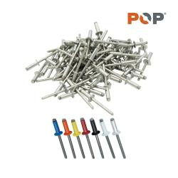 Exploding Tri-Fold Small Head BLACK Racing Pop Rivet Fastener - Foto 11