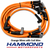 Orange Multi-Fire Spark Plug Wires With Coil Wire