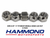HMS 5/8"-11 Titanium Double-Sided Lug Nuts – 5 Pack, lightweight titanium racing wheel hardware.